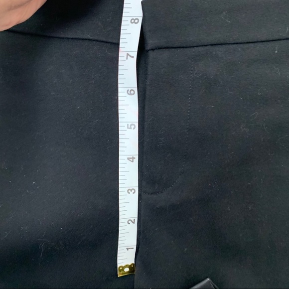 Joe fresh black pants with faux leather - Picture 3 of 6